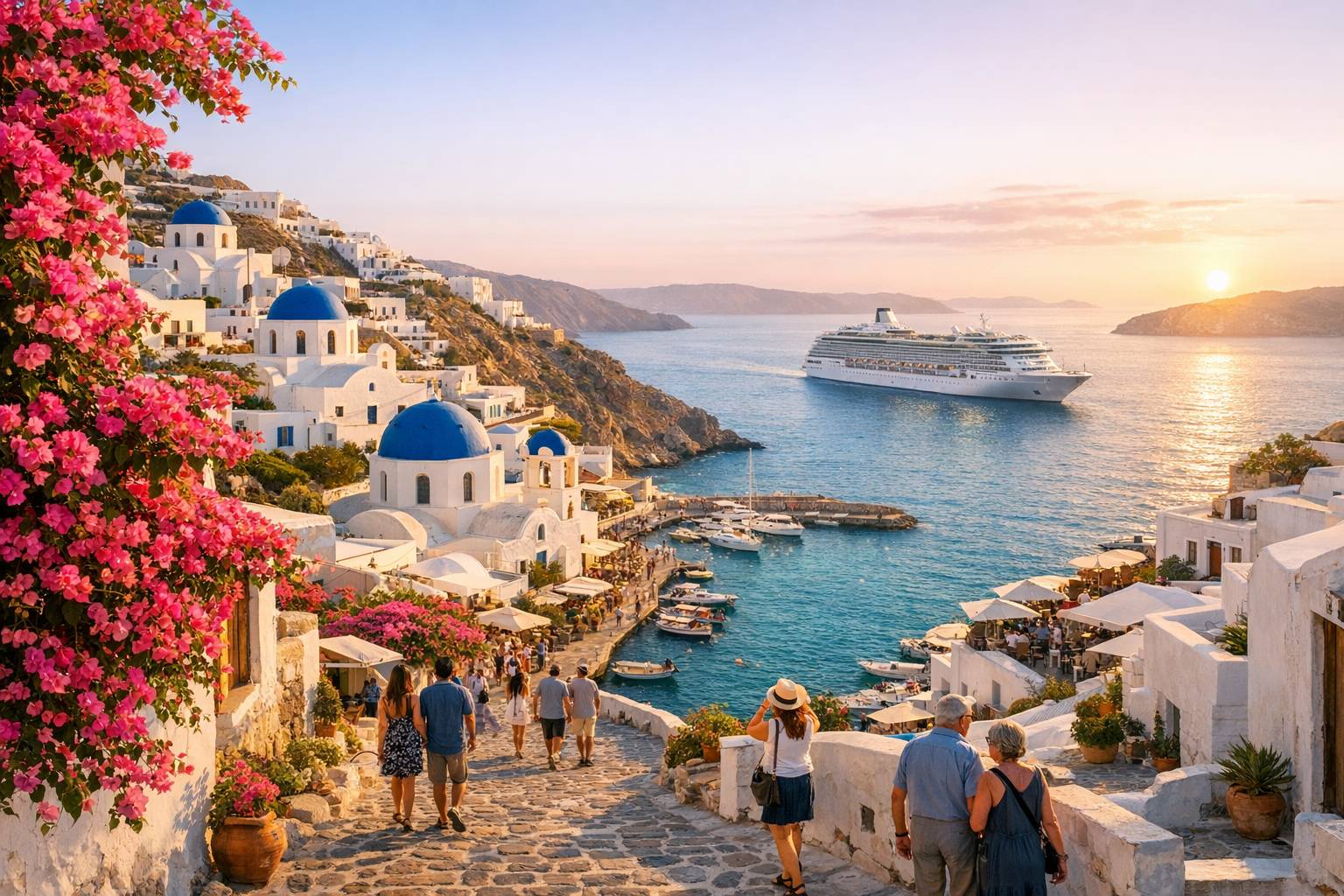 Claves para acertar con tus escalas en un crucero por las islas griegas