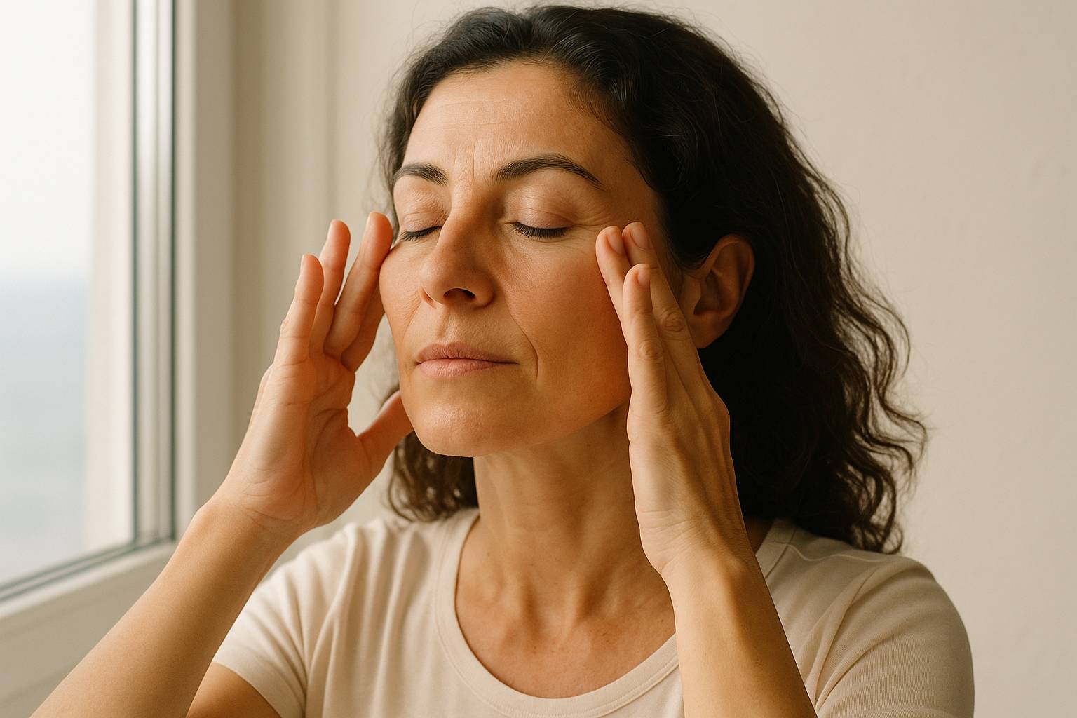 Cómo mejorar la elasticidad del rostro con movimientos faciales específicos