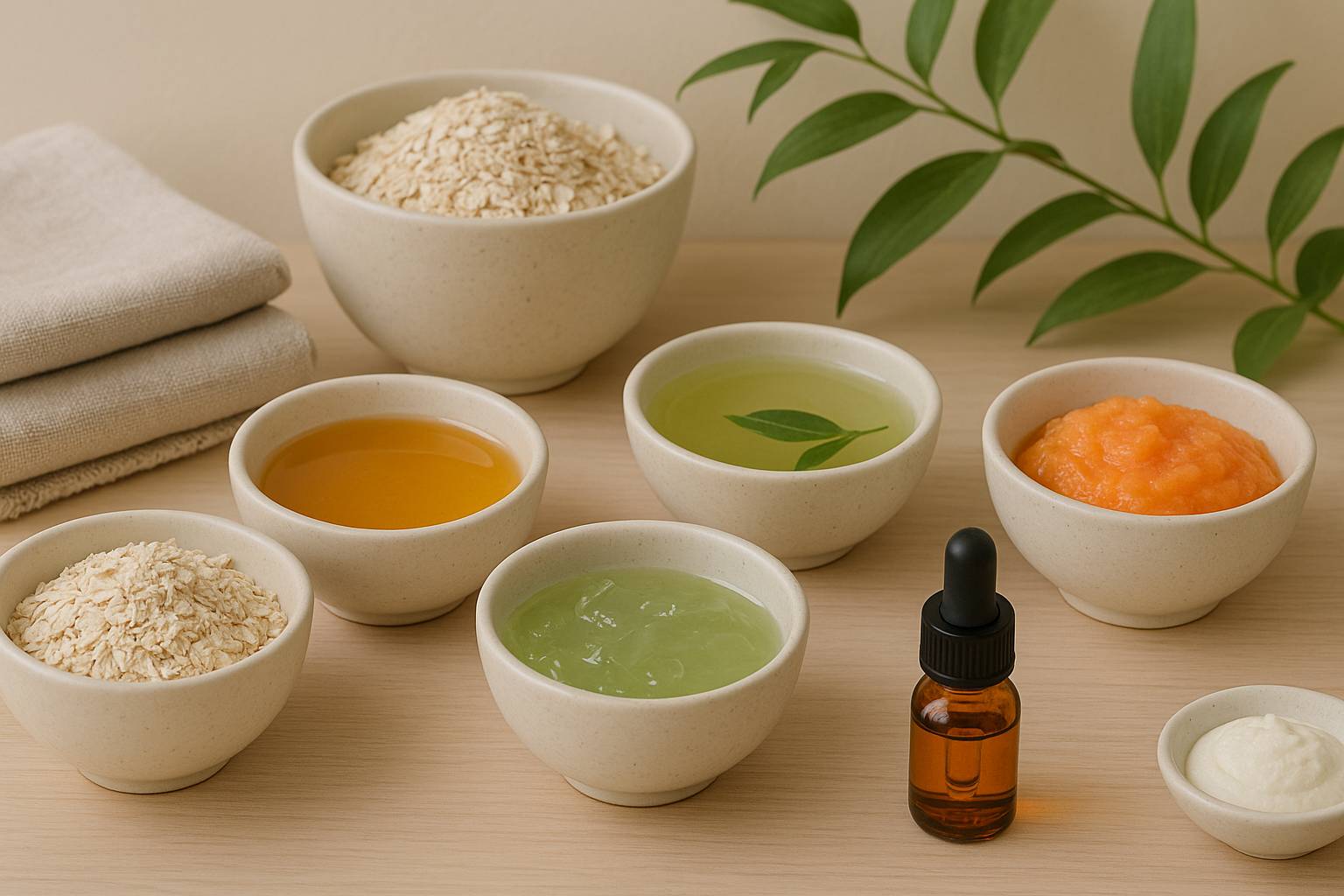 Cómo mejorar la textura facial con mezclas naturales de bajo impacto