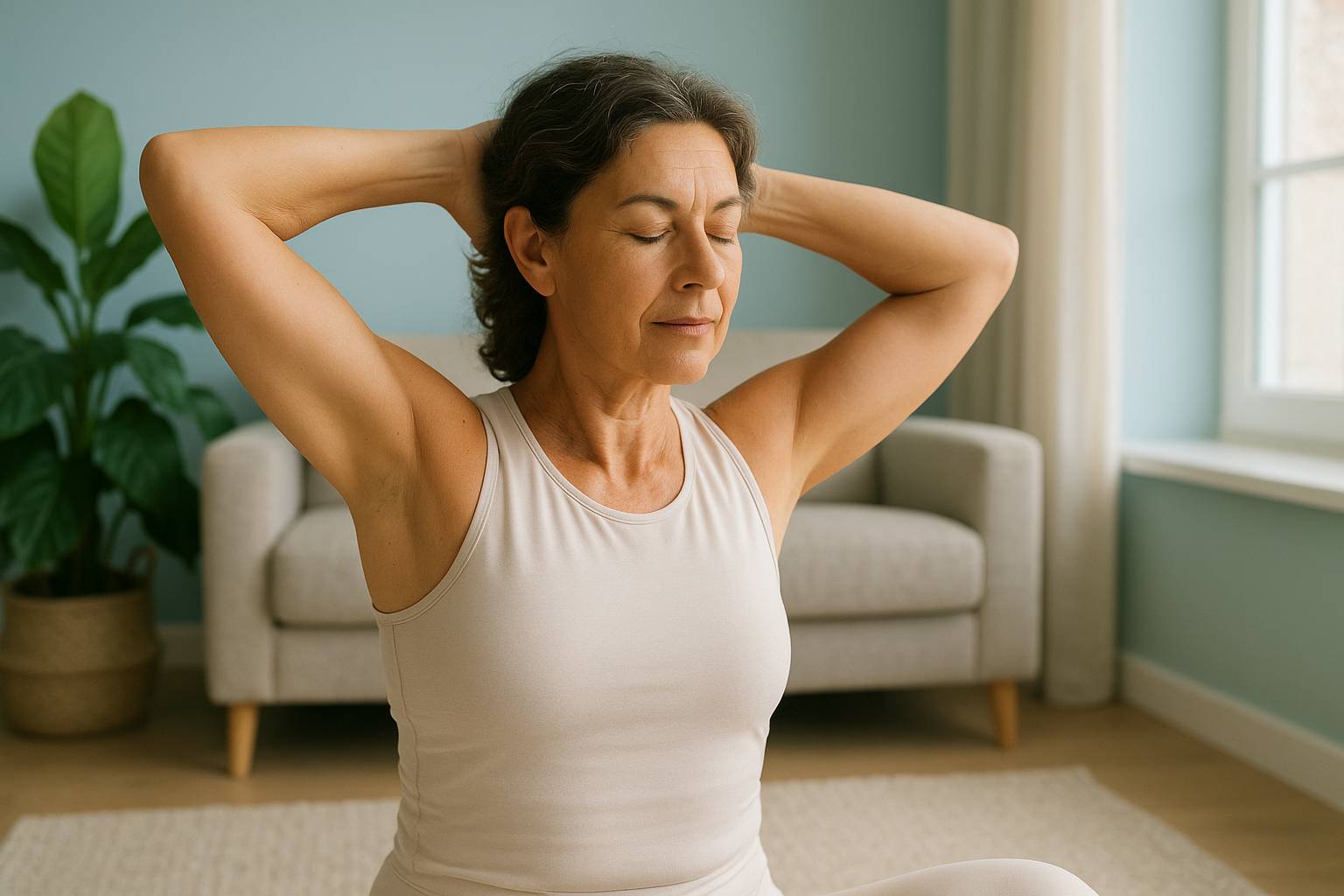 Rutina corporal rápida para aliviar tensión en hombros y cuello