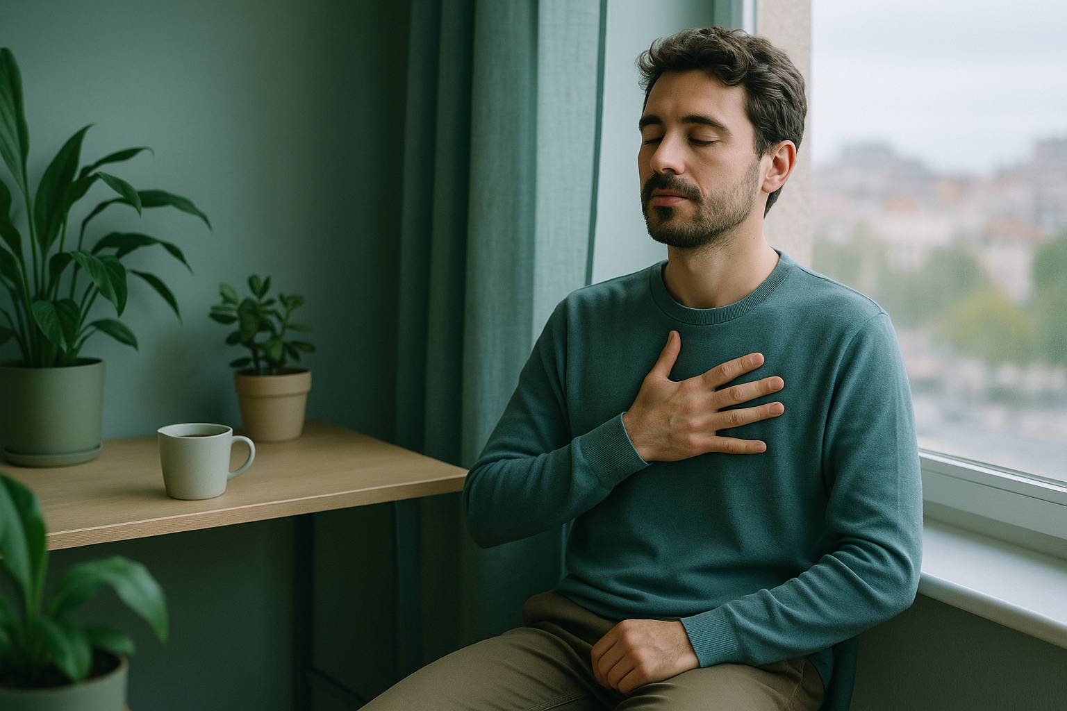 Técnicas rápidas para crear calma interior durante el día
